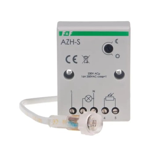 F&F Filipowski Interrupteur crépusculaire automatique 16A 230V 2-1000 lux IP20/65 GPV-401-181 (2)