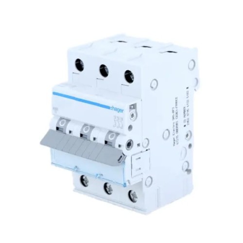 Hager Disjoncteur de surintensité B 6A 3P 6kA GPV-401-194