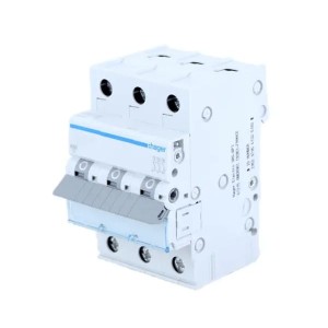 Hager Disjoncteur de surintensité C 10A 3P 6kA