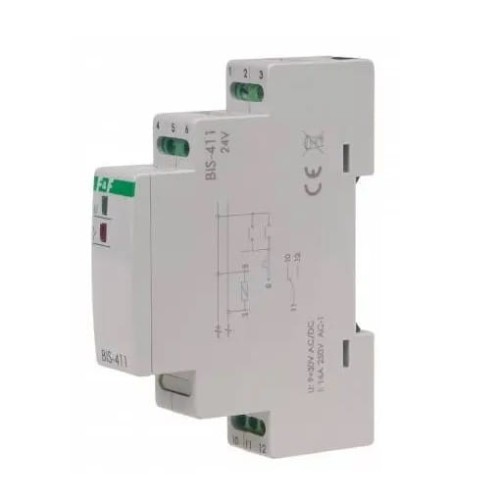 F&F Filipowski Relais bus bistable 16A BIS-411-24V GPV-401-222