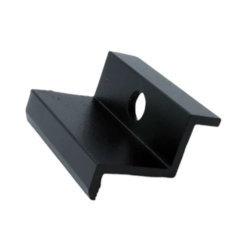 Pince d'extrémité H32 Aluminium 6060 Trou M8 peint PV-03-31