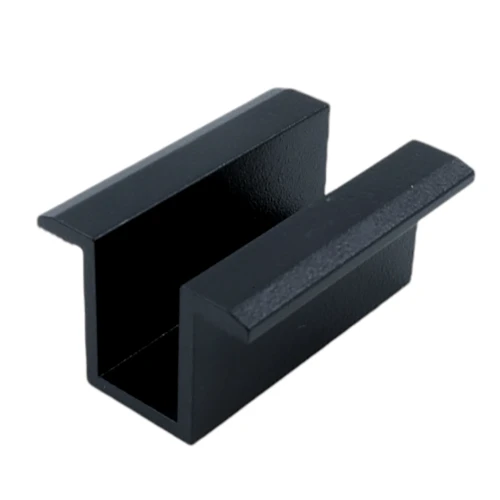Pince central H24 Aluminium 6060 Trou M8 Peint PV-04-15