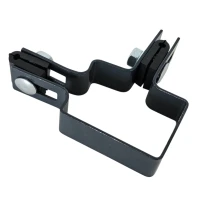 Collier d'angle pour panneaux de clôture 40x60 mm anthracite graphite RAL 7016