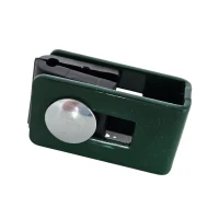 Collier universel support fixation pour panneaux de clôture vert