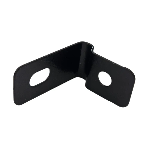 Collier support 1/2 pour panneaux de clôture noir GPV-700-27