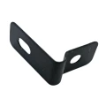 Collier support 1/2 pour panneaux de clôture noir GPV-700-27 (2)