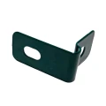 Collier support 1/2 pour panneaux de clôture vert GPV-700-28 (2)