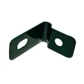 Collier support 1/2 pour panneaux de clôture vert GPV-700-28