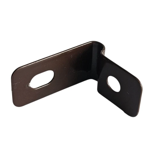 Collier support 1/2 pour panneaux de clôture brun GPV-700-30