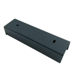 Profil en U connecteur support pour soubassement 200x55 anthracite graphite