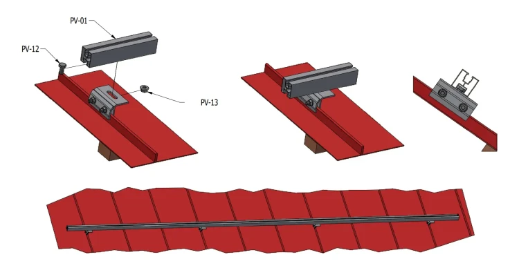Pince pour joint de plaque / Pince pour joint debout H17 1.4016 PV-08-21 (5)