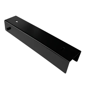 Profil en U connecteur support pour soubassement 250x50 noir