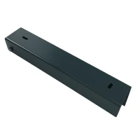 Profil en U connecteur support pour soubassement 300x55 anthracite graphite