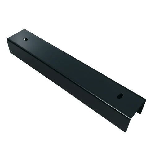 Profil en U connecteur support pour soubassement 300x50 noir GPV-700-52