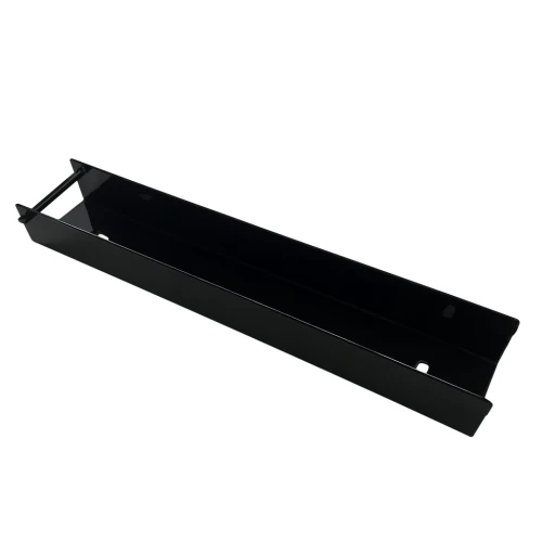 Profil en U connecteur support pour soubassement 300x50 noir GPV-700-52 (2)