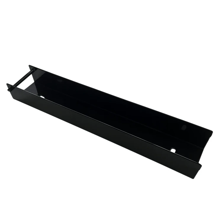 Profil en U connecteur support pour soubassement 300x50 noir GPV-700-52 (2)