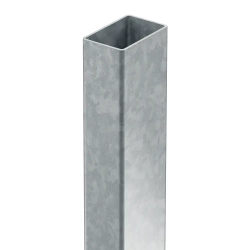 Poteau de clôture 60x40x1,2 mm, longueur 2,4 m, galvanisé GPV-700-70 (2)