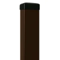 Poteau de clôture 60x40x1,2 mm, longueur 2,4 m, RAL 8017 GPV-700-68 (1)