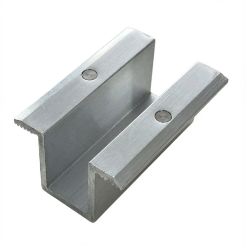 Pince centrale L50 H25 avec broche de mise à la terre PV-04-19 (1)