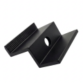 [RDY] Serre-joint terminal H40 L50 laqué noir PV-03-79 (3)