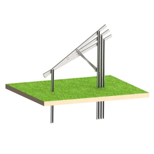 Structure photovoltaïque au sol Ultra Strong 16 panneaux N2V GPV-N2V-US16 (2)