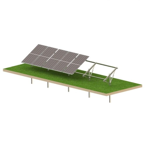 Structure photovoltaïque au sol Ultra Strong 8 panneaux T1V GPV-T1V-US8 (1)