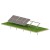 Structure photovoltaïque au sol Ultra Strong 8 panneaux T1V GPV-T1V-US8 (1)