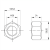 Écrou hexagonal M30 DIN 934 A2-50 000-059 (2)