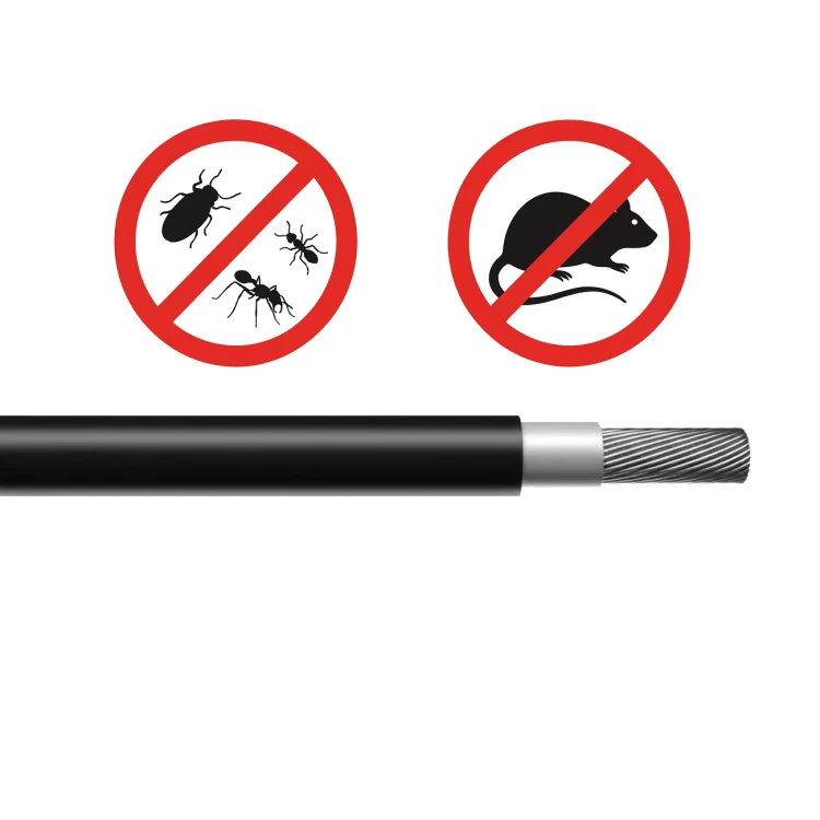 Câble pour installations photovoltaïques avec additif anti-rongeurs (AR) - 6mm Noir 000-109 (3)