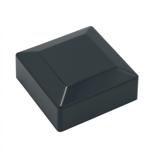 Capuchon cache embout pour poteau de clôture 80x80 graphite