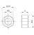 Écrou hexagonal M10 DIN 934 A4-80 000-064 (2)