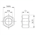 Écrou hexagonal M16 DIN 934 A4-80 000-073 (3)