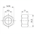 Écrou hexagonal M24 DIN 934 A4-80 000-075 (2)