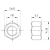 Écrou hexagonal M8 DIN 934 A4-80 000-063 (3)