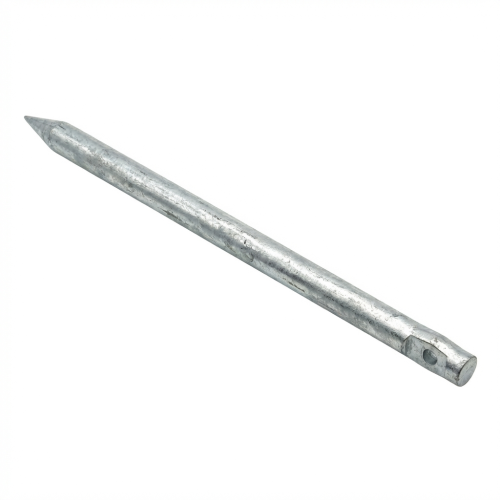 Piquet à enfoncer simple l=35cm acier galvanisé électrolytiquement 000-164 (1)