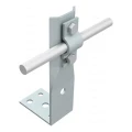 Équerre avec plaque h=8cm galvanisé électrolytique 000-146 (1)