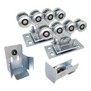 Pack de chariots pour profil 68x68 + accessoires KIT pour portails coulissants