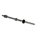 Vis à double filetage pour adaptateurs et triangles - M10x250 PV-06-02 (1)