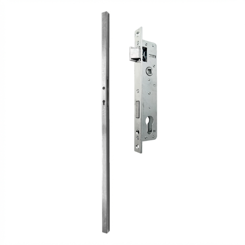 Poteau 40x40x1,5x1500 mm avec cassette et serrure 90/20 000-251 (1)