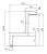 Pince latérale H32 aluminium 6060 trou M8 Anodisé PV-03-04 (1)