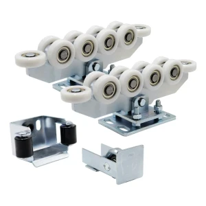 Kit de chariots 80 (10 galets, galets nylon) KIT pour portail coulissant avec accessoires