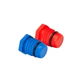 Bouchon de test d'étanchéité pour tuyaux 20 mm bleu 000-098 (2)