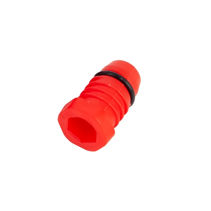 Bouchon de test d'étanchéité pour tubes 16 mm rouge. 000-097 (3)