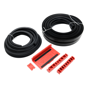 Kit de montage pour profilé U/L, L=2500 mm, verre 12-13,52 mm GlassMove