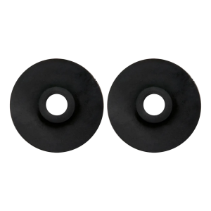 Joints en caoutchouc de serrage pour fixations ponctuelles noirs fi 50 mm EPDM 2 pièces