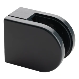 Support pour verre 6-10,76 mm 50x40x26 mm pin zamak système plat anthracite