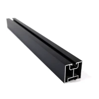 Profil en aluminium 665cm 40x40 pour vis en T Anodisé