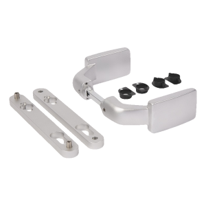 Locinox – poignée en aluminium anodisé avec blocage pour portails et portillons