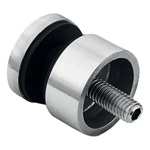 Fixation ponctuelle pour verre 6-12mm dia 30/13/M8x40 AISI304 système plat poli