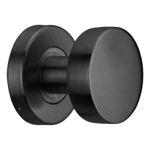 PSG Poignée de porte mobile plate noire – acier inoxydable AISI 304
